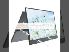 Wysokiej jakości 15-calowy przenośny monitor 1080P USB-C dla laptopów