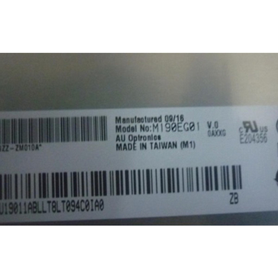 19,0 cala 1280 (RGB) × 1024 wyświetlacz do gier M190EG01 V00 wyświetlacz lcd