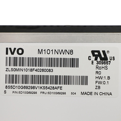 M101NWN8 R0 IVO 10,1 calowy wyświetlacz TFT IPS LCD 1366X768 HDMI - płyta kontrolera LVDS
