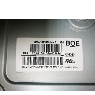 BOE 43-calowy wyświetlacz LCD 1920 × 1080 DV430FHM-NN0 do cyfrowego oznakowania