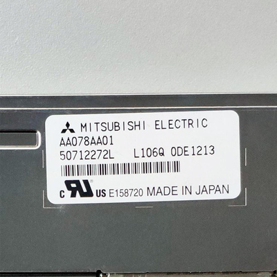 AA078AA01 Zupełnie nowy oryginalny wyświetlacz LCD o przekątnej 7,8 cala do zastosowań przemysłowych dla Mitsubishi