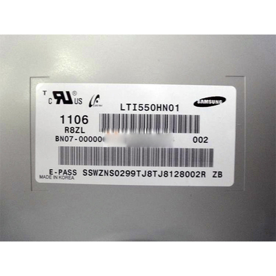 SAMSUNG 55-calowy ekran LCD LTI550HN01 Panel ścienny wideo Łączony szew 3,5 mm 1920x1080