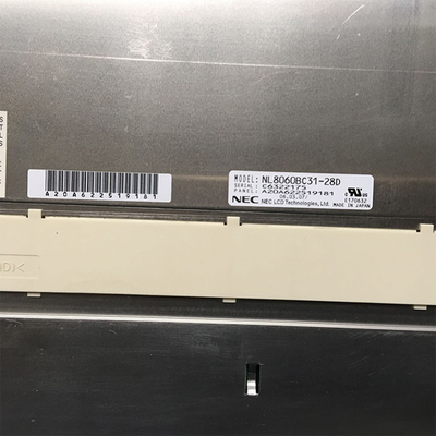 12,1 calowy ekran LCD 82ppi NL8060BC31-28D 800 * 600 Stosowany do produktów przemysłowych