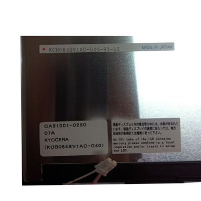 Oryginalny 8,4-calowy moduł przemysłowego ekranu LCD 800 * 600 KCB084SV1AC-G40