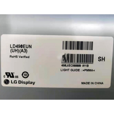 Wyświetlacz LG 49,0-calowy moduł łączący LCD Zewnętrzna ściana wideo o wysokiej jasności LD490EUN-UHA3