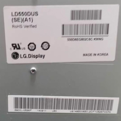 LD550DUS-SEA1 55-calowy ekran LCD Panel wyświetlacza RGB z pionowym paskiem