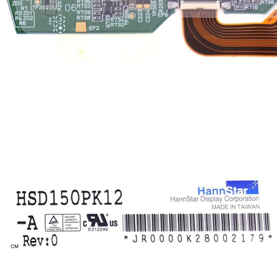 Źródło światła CCFL Ekran laptopa LCD Wyświetlacz 262K kolorów dla HannStar