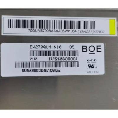 EV270QUM-N10 27,0-calowy ekran panelu LCD BOE 3840 * 2160 UHD Wyświetlacze LCD