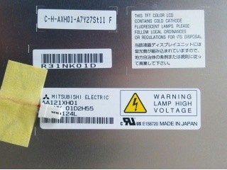 AA121XH01 oryginał w magazynie 12,1 cala Ekran LCD 1024*768