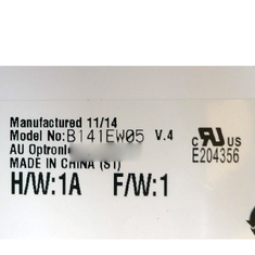 B141EW05 V4 14,1 cala 1280*800 TFT-LCD SCREEN LCD Display