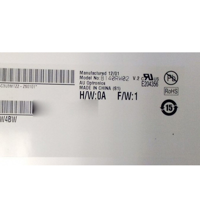 B140RW02 V2 14,0 cala 1600*900 LCD PANEL