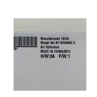 B116HAN05.0 11,6-calowy wyświetlacz LCD 1920*1080