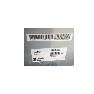 LC430EUE-FHM3 Panel wyświetlania ekranu LCD 43,0 cali