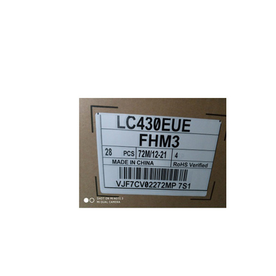 LC430EUE-FHM3 Panel wyświetlania ekranu LCD 43,0 cali