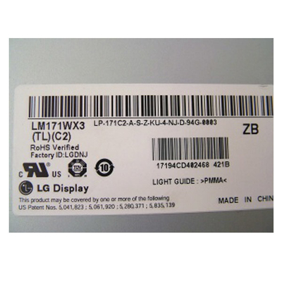 LM171WX3-TLC2 17,1 cala 1440*900 Panel LCD do monitora biurowego