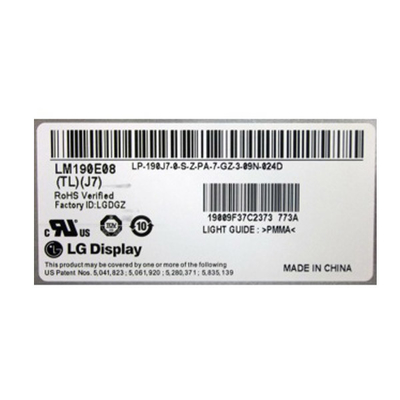 LM190E08-TLJ7 19,0 cala 1280*1024 Moduł ekranu LCD dla LG