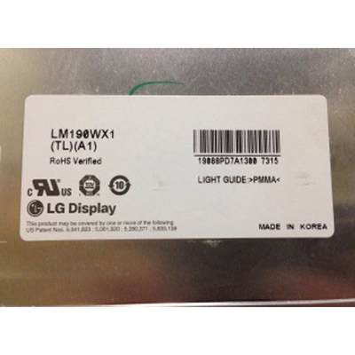 LM190WX1-TLA1 19,0 cala 1440*900 TFT LCD Display