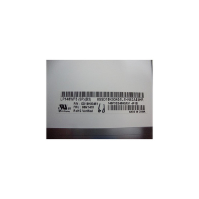 LP140WF5-SPB3 14,0 cala IPS LCD Display Dla Lenovo T480 T480S T470 T470S
