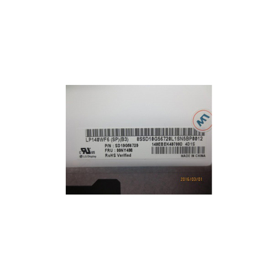 LP140WF6-SPB3 14,0 cali oryginalny ekran LCD 1920*1080