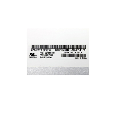 LP173WF4-SPF7 17,3-calowy moduł TFT LCD Display