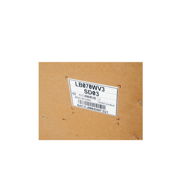 LB070WV3-SD03 7,0 cali ekran TFT LCD 800*480 Panel LCD IPS