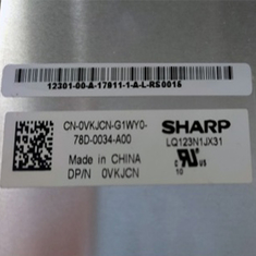 Nowy LQ123N1JX31 1920*1280 12,3-calowy ekran TFT LCD