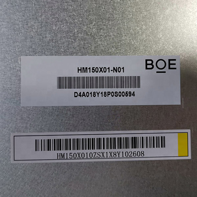 BOE Industrial 1024x768 15-calowy wyświetlacz HM150X01-N01 20-pinowy ekran LVDS TFT LCD