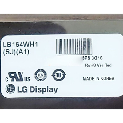 16,4 cala LB164WH1-SJA1 Rozciągnięty pasek LCD 1366 × 238 IPS