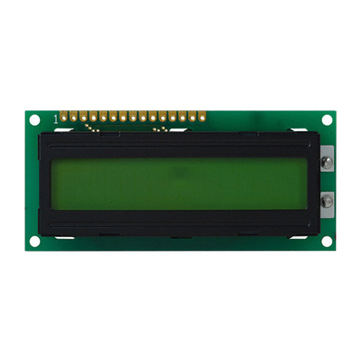 2.4 cala 16 znaków × 1 wiersz moduły LCD DMC-16105NY-LY-ANN ekran lcd