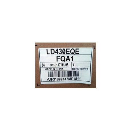 Dobra cena. LD430EQE-FQA1 51 pinów 43,0 cala LCD Display dla sygnalizacji cyfrowej w Internecie