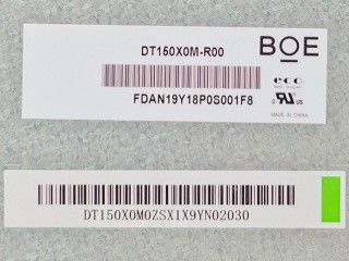 Dobra cena. 15 cali 1024*768 DT150X0M-R00 LCD Panel wyświetleniowy dla przemysłu w Internecie