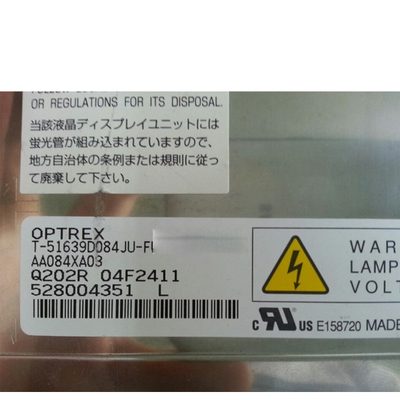 Dobra cena. T-51639D084JU-FW-A-AB Nowy oryginalny wyświetlacz LCD 8,4 cala do OPTREX w Internecie