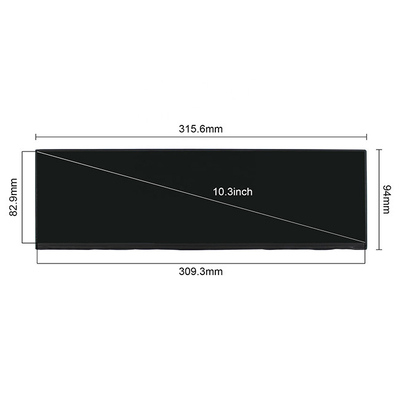 Dobra cena. 12,6-calowy wyświetlacz LCD NV126B5M-N41 1920x515 Panel dotykowy IPS do rozciągniętego paska LCD w Internecie